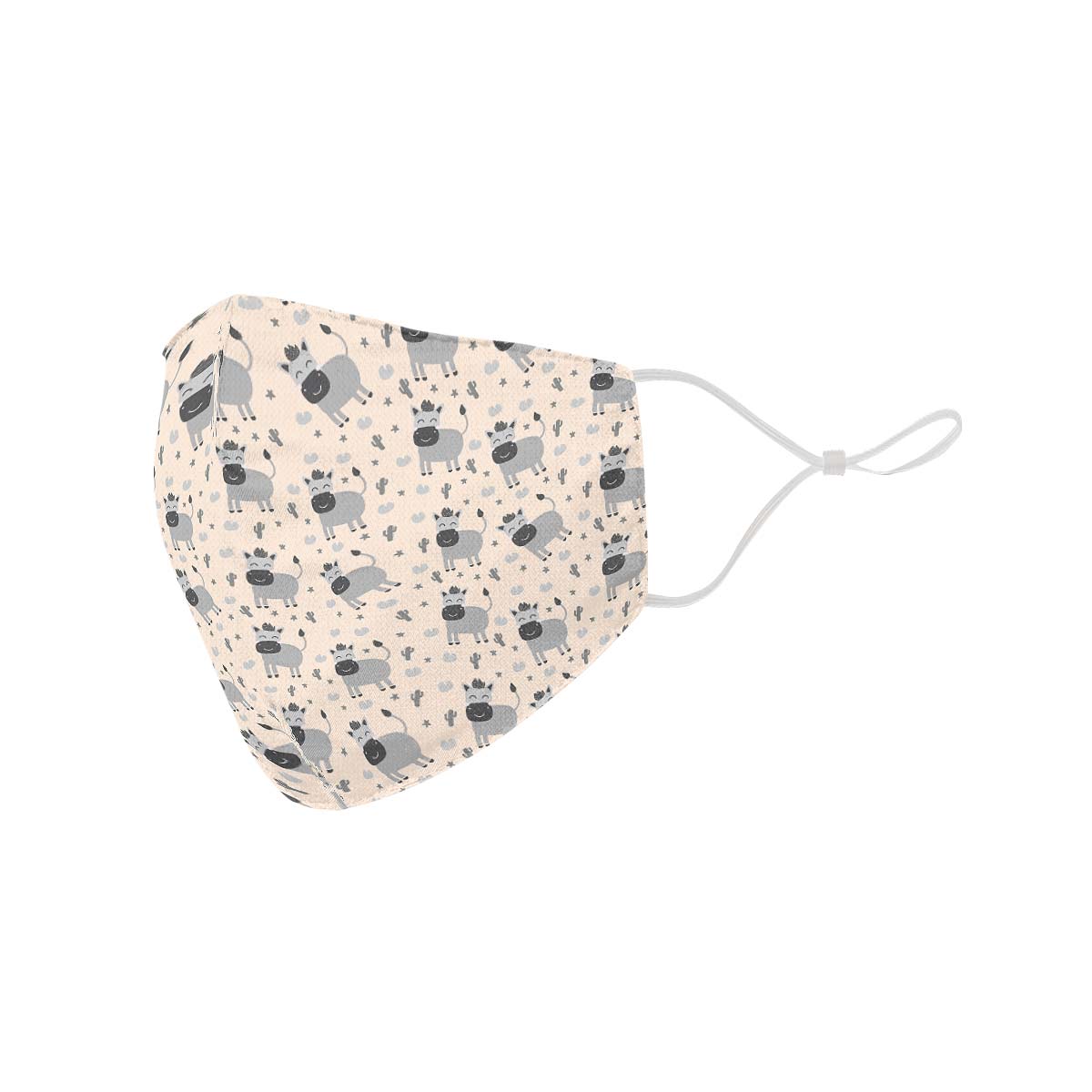 Donkey Pattern Face Cover