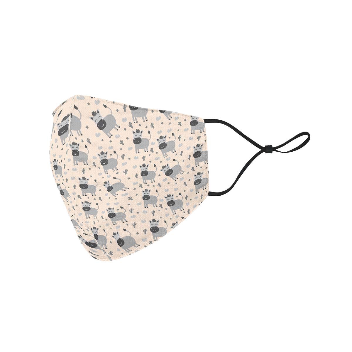 Donkey Pattern Face Cover