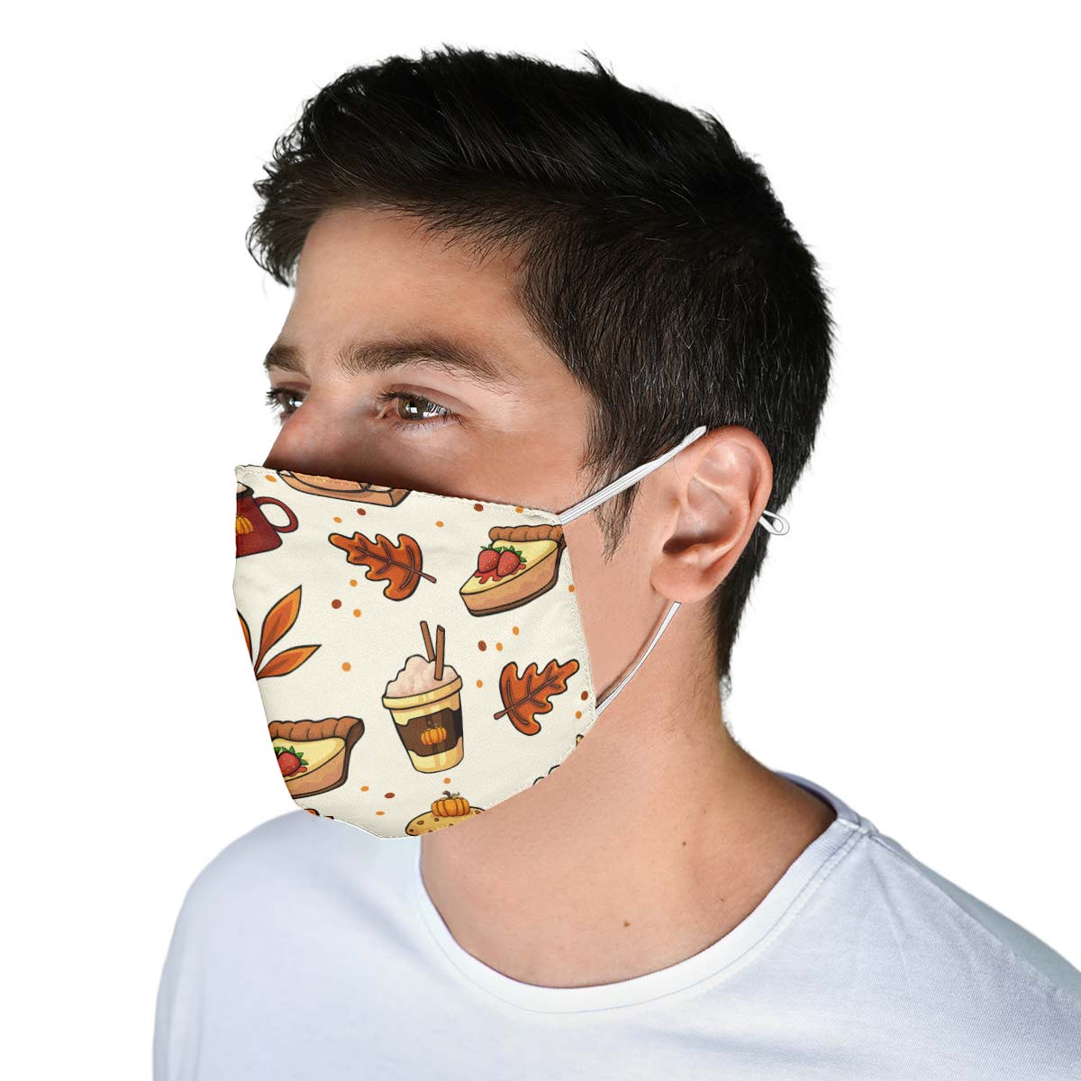Fall Pattern Face Cover