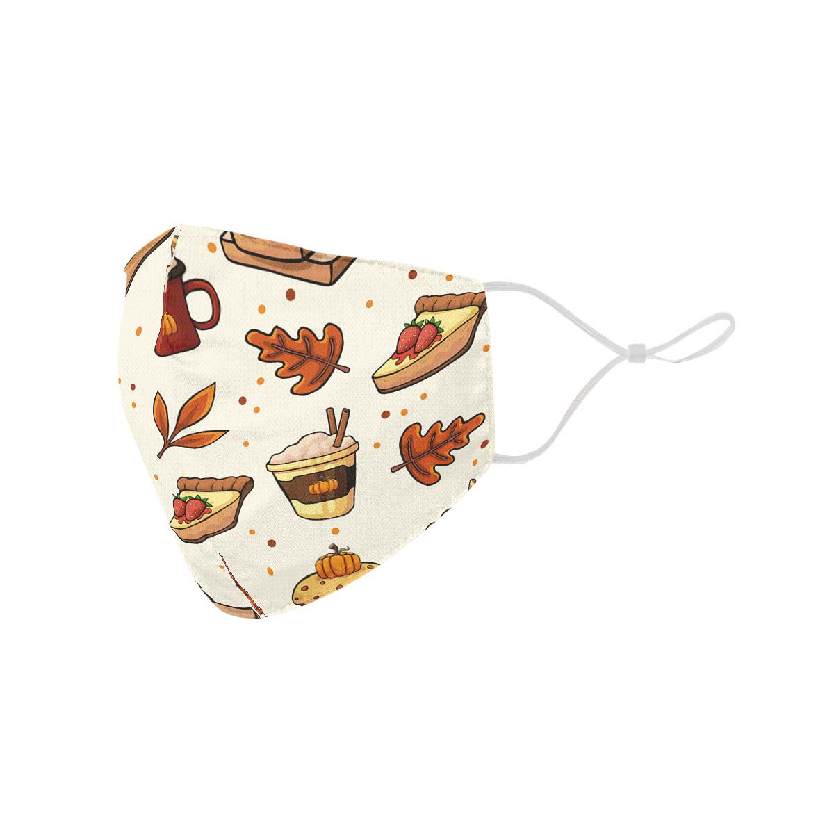 Fall Pattern Face Cover