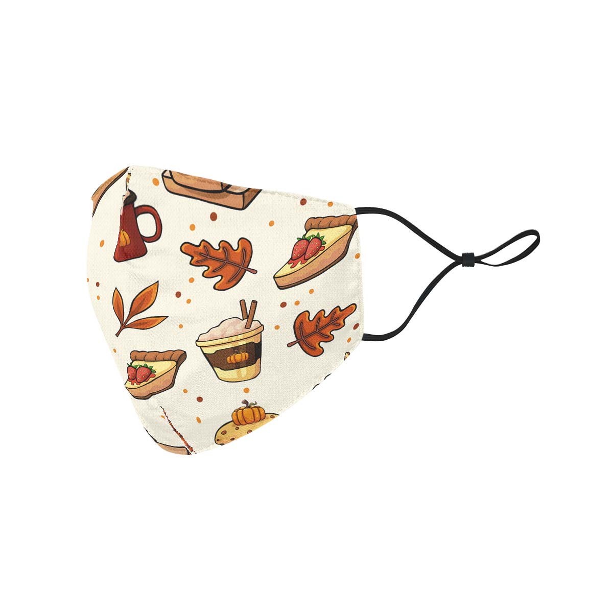 Fall Pattern Face Cover
