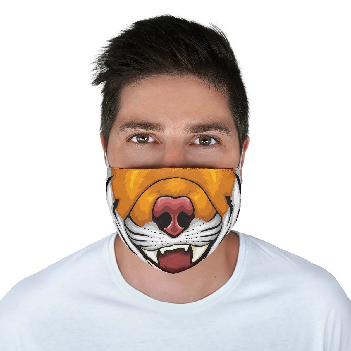 Fierce Tiger Face Cover