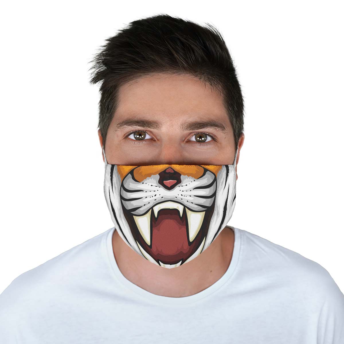 Fierce Tiger Face Cover