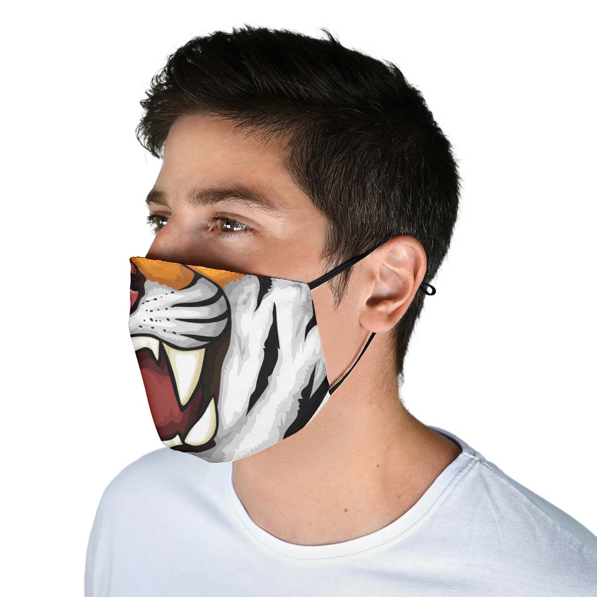 Fierce Tiger Face Cover