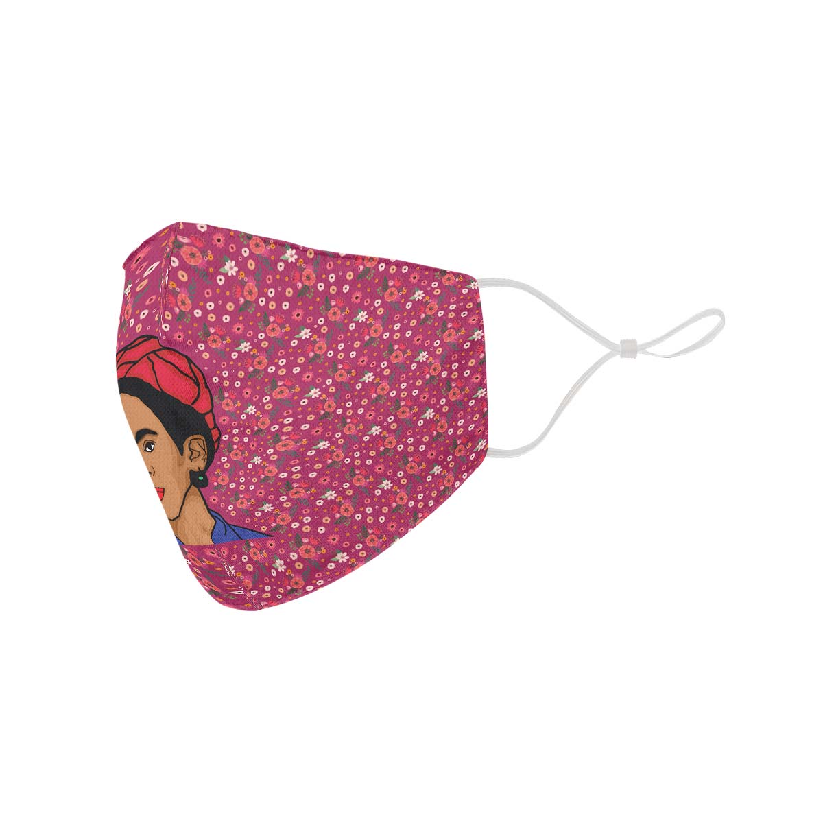 Floral Frida Face Cover
