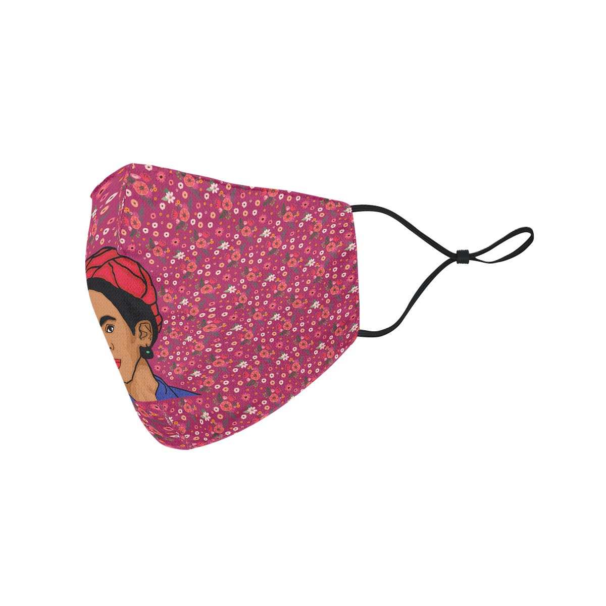 Floral Frida Face Cover