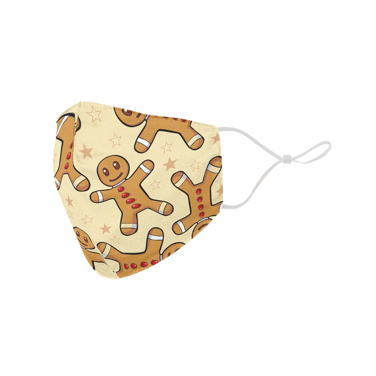 Gingerbread Pattern Face Cover