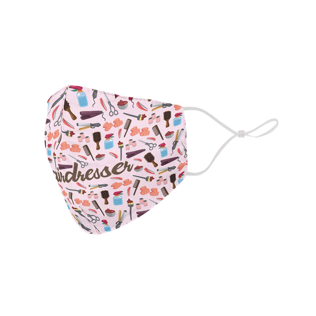 Hairdresser Pattern Face Cover