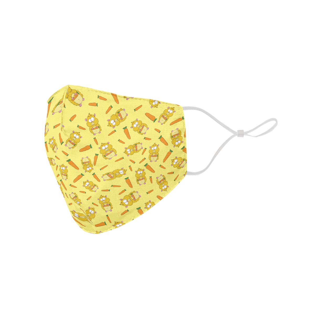 Hamster Pattern Face Cover