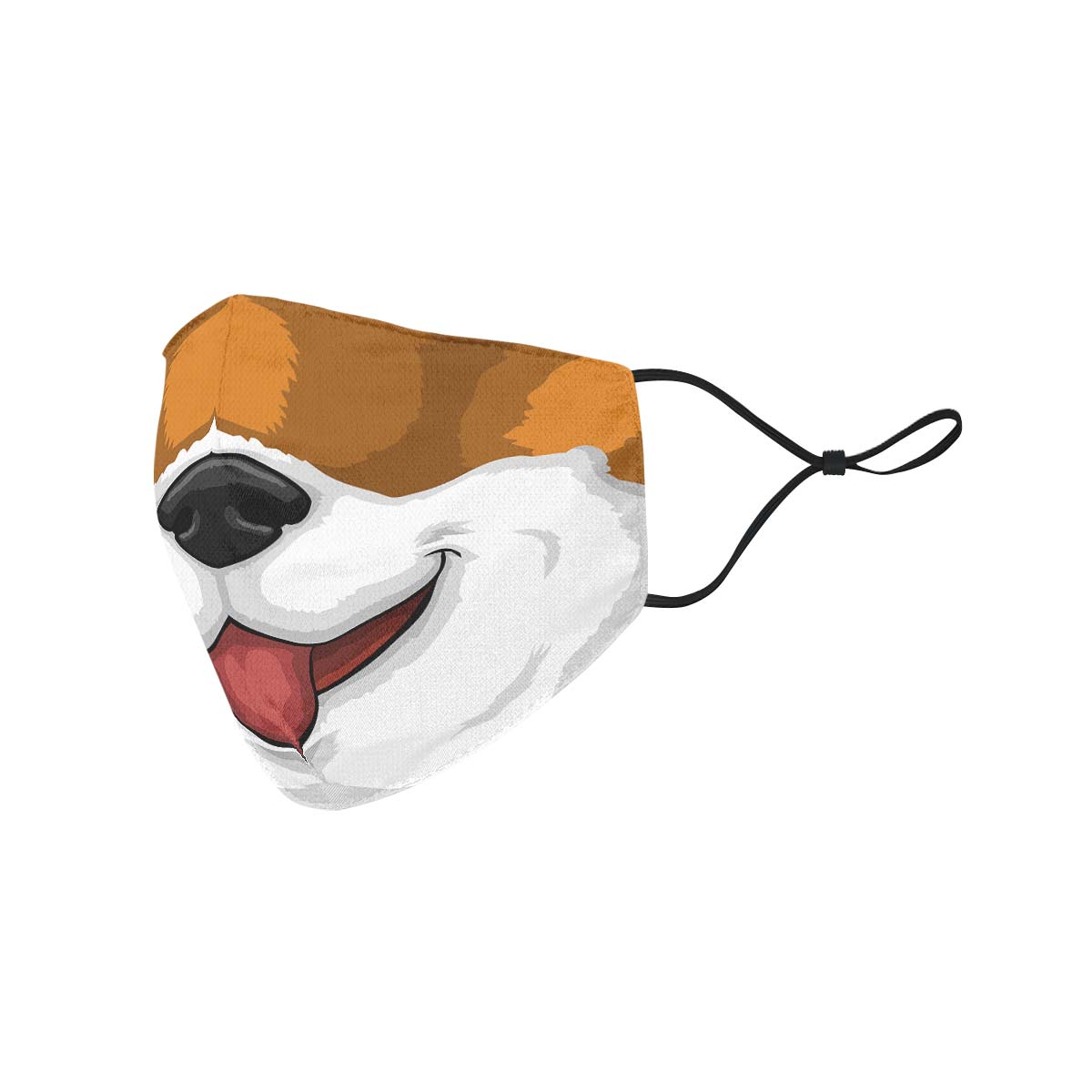 Happy Dog Face Cover