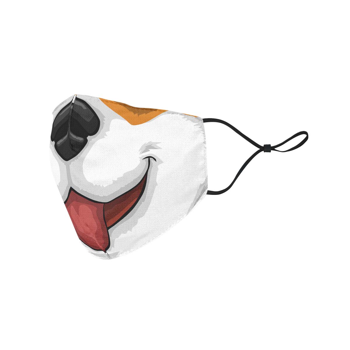 Happy Dog Face Cover