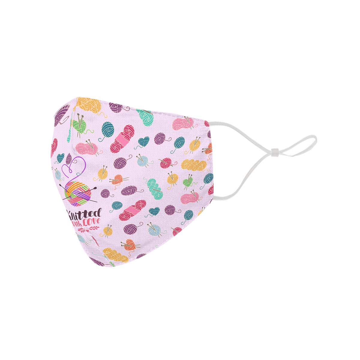 Knitted With Love Face Cover