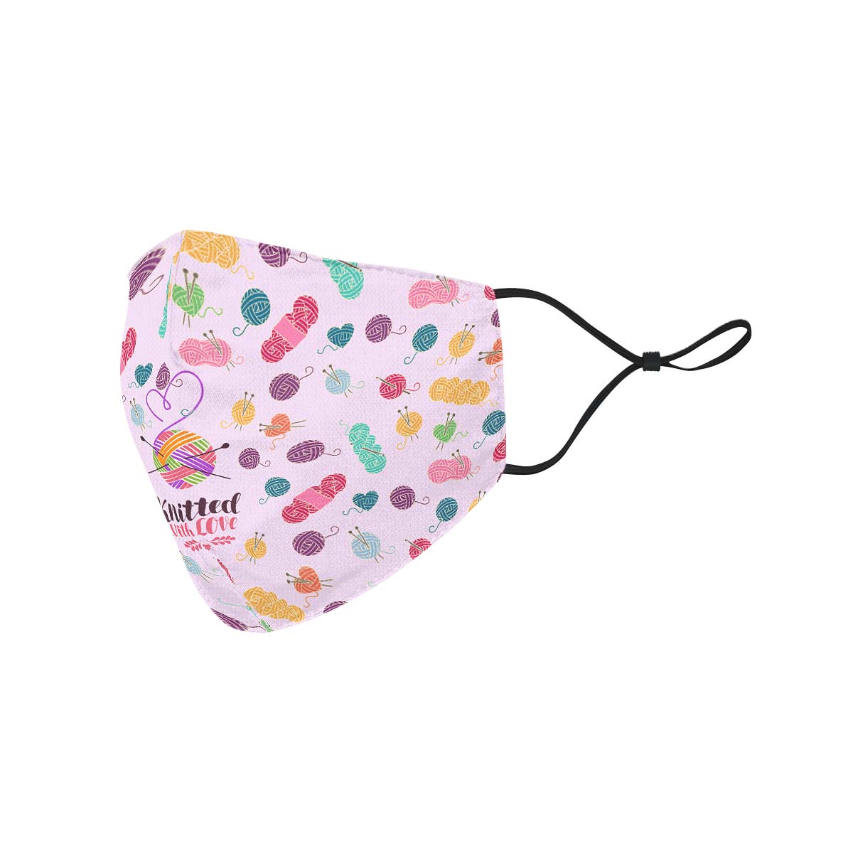 Knitted With Love Face Cover