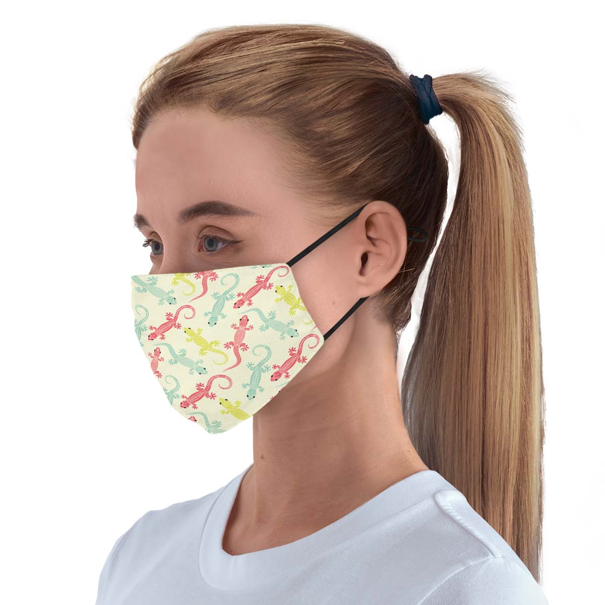 Lizard Pattern Face Cover