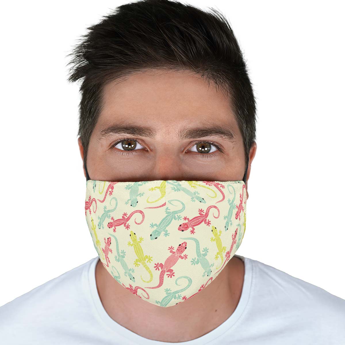 Lizard Pattern Face Cover