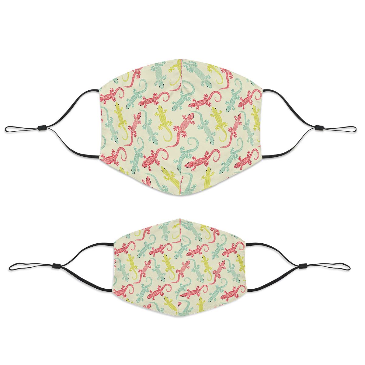 Lizard Pattern Face Cover