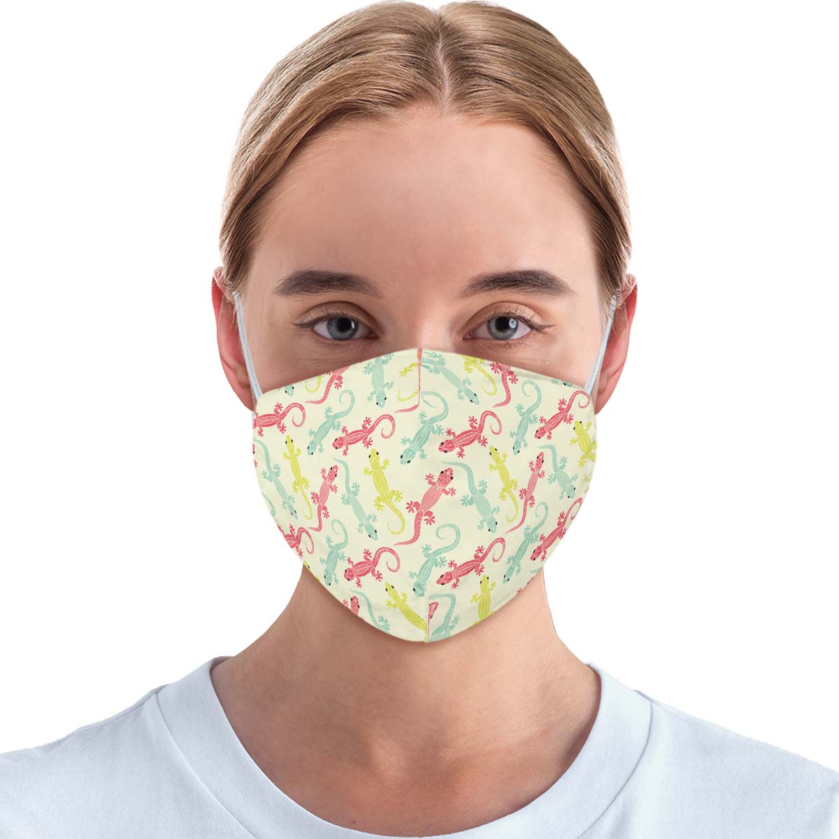 Lizard Pattern Face Cover