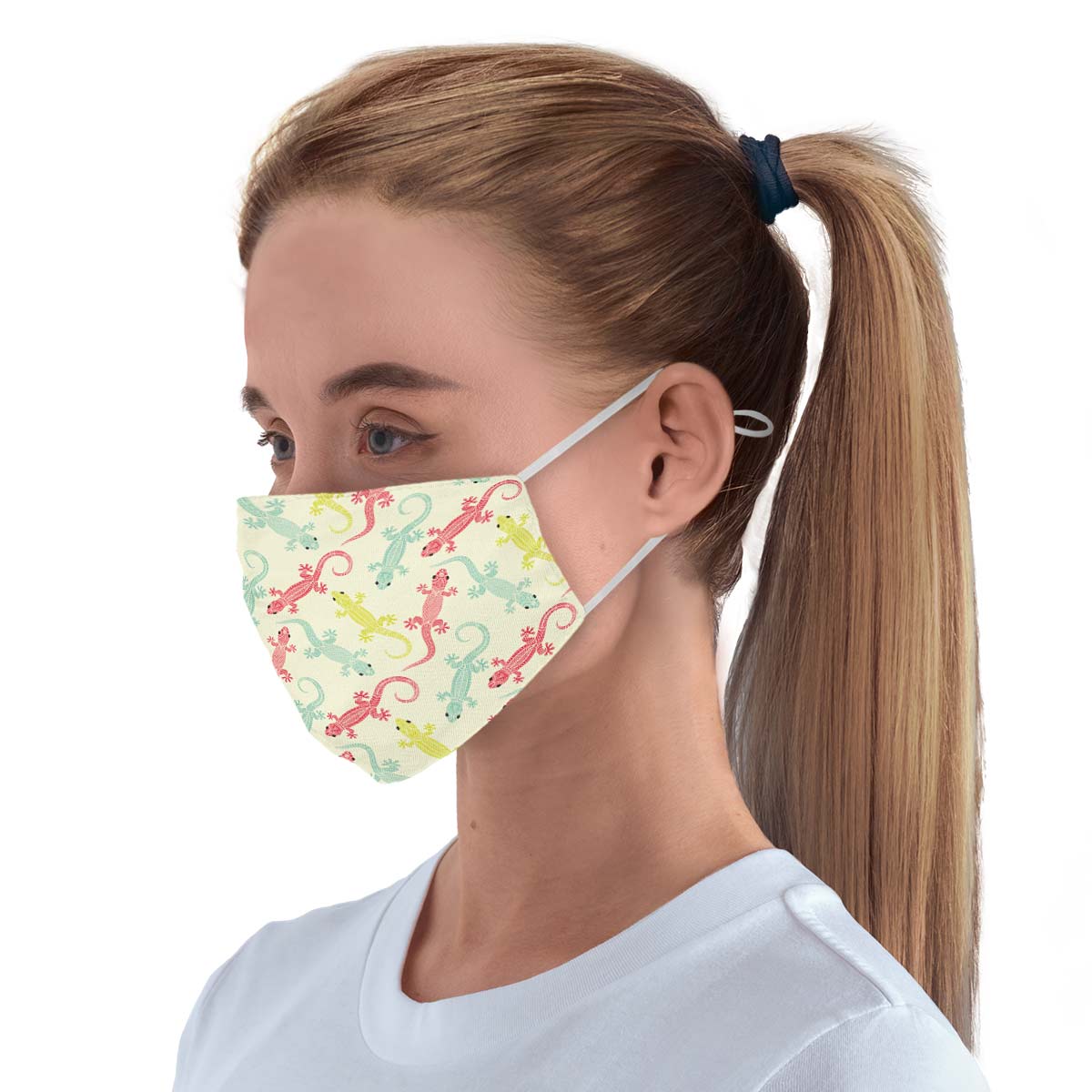 Lizard Pattern Face Cover