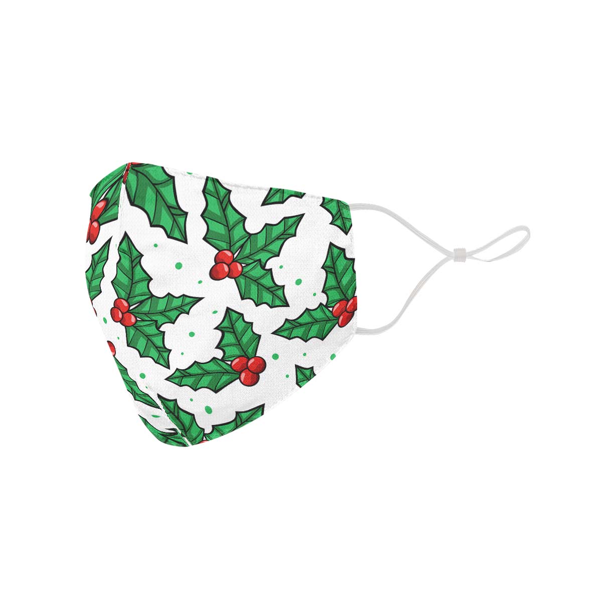 Mistletoe Pattern Face Cover