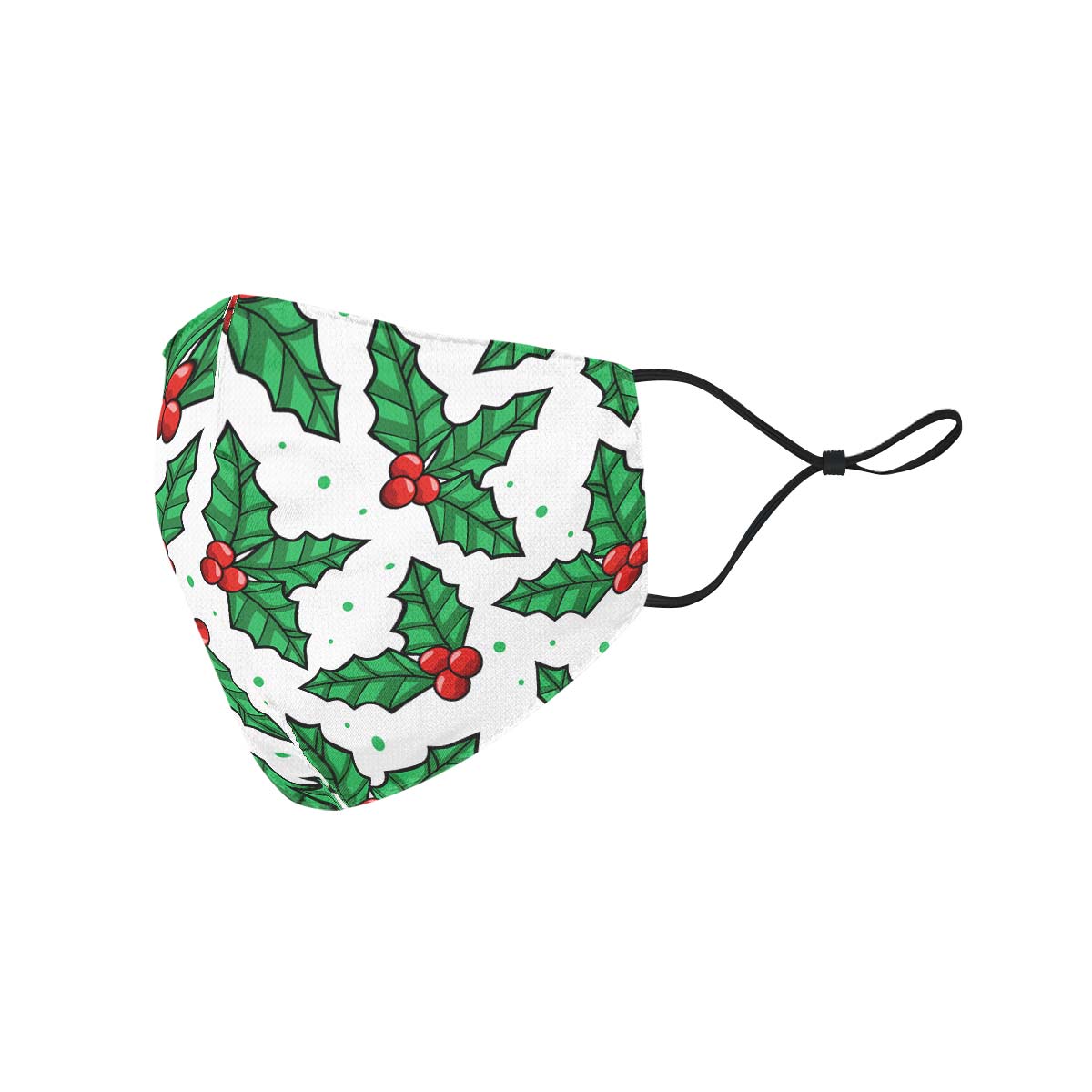 Mistletoe Pattern Face Cover