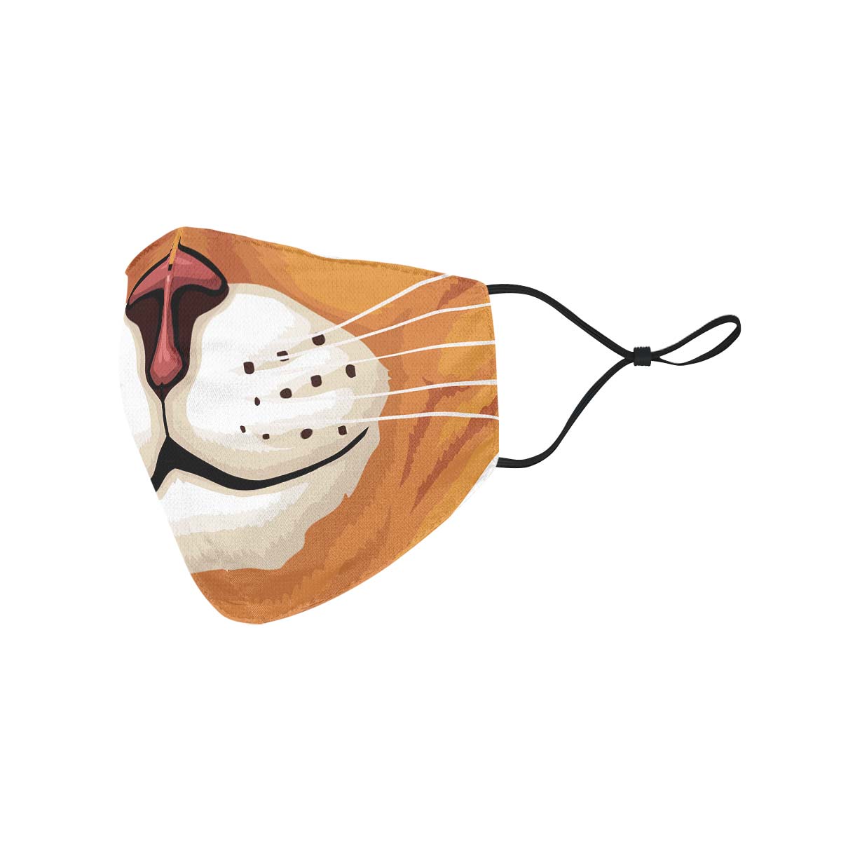 Orange Cat Face Cover