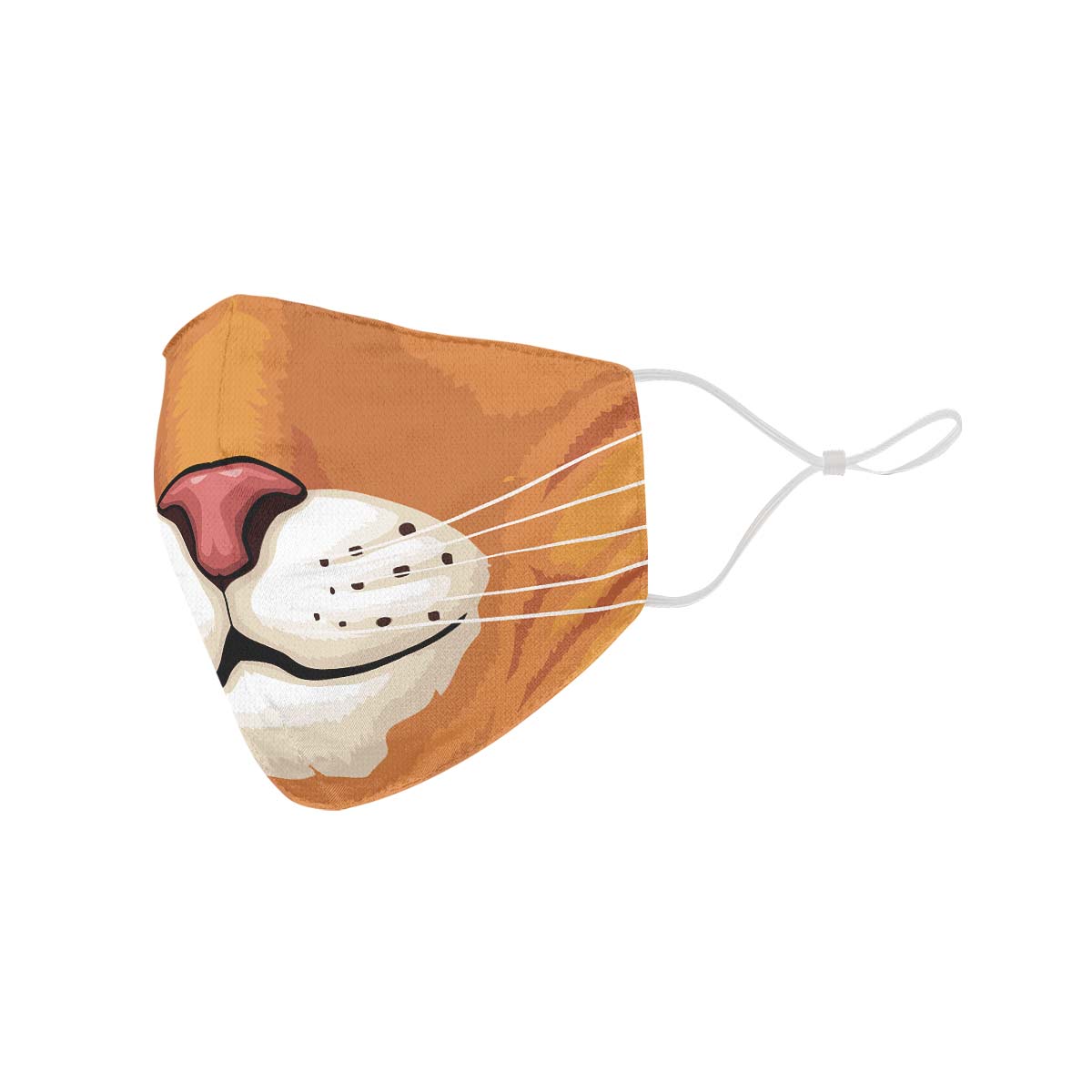 Orange Cat Face Cover