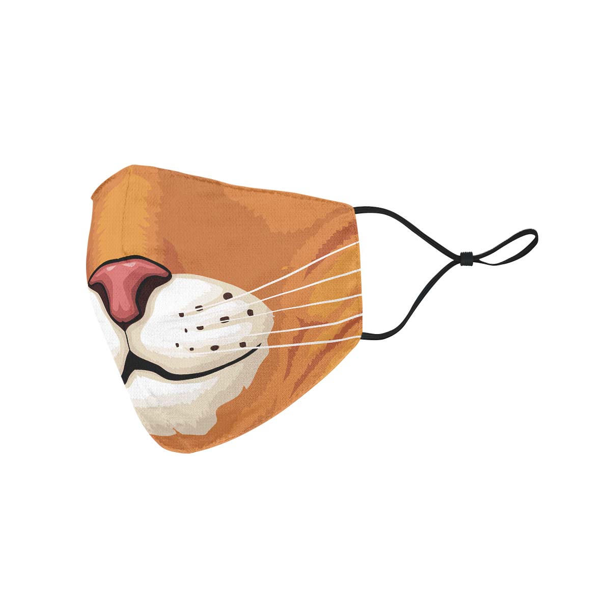 Orange Cat Face Cover