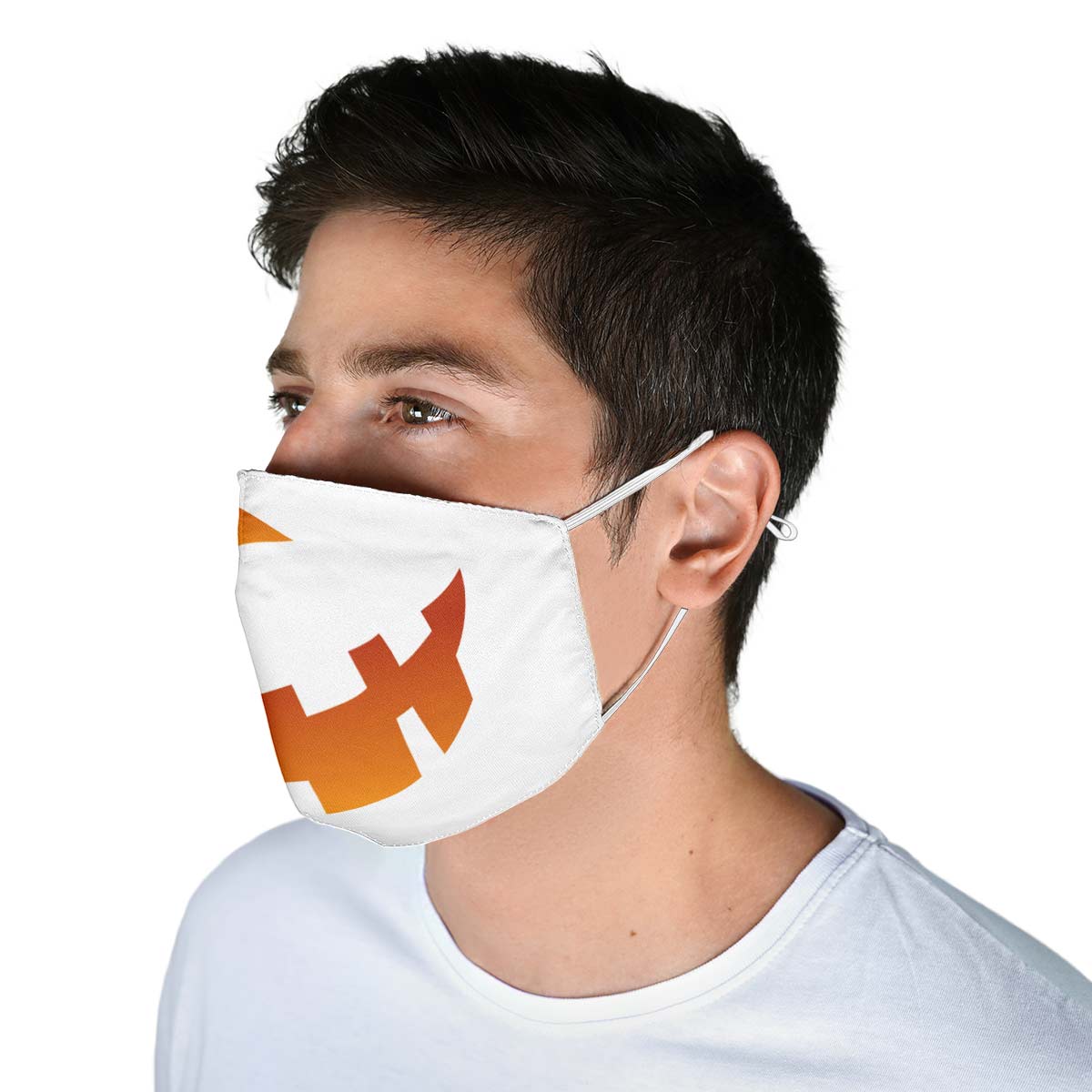 Pumpkin Face Cover