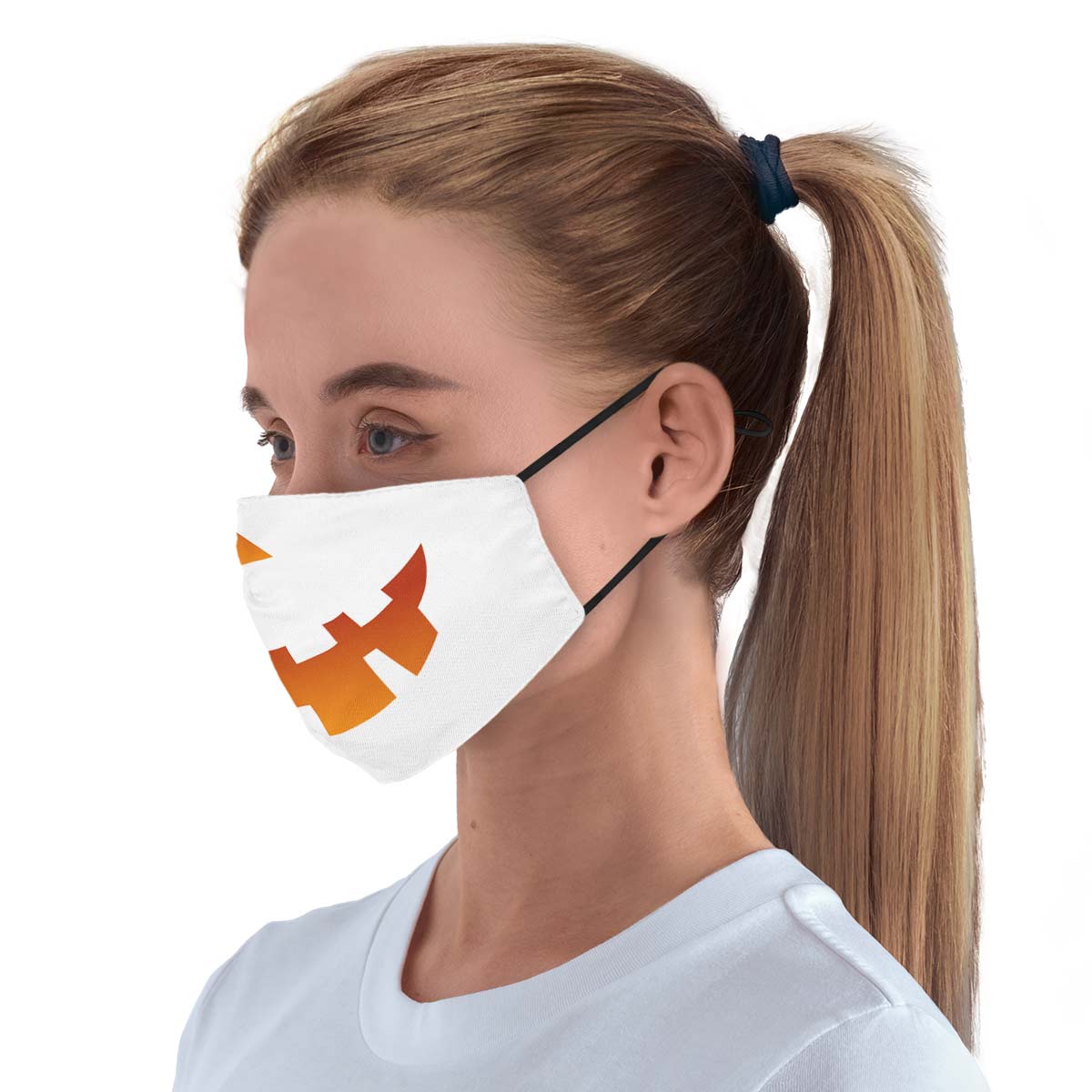 Pumpkin Face Cover