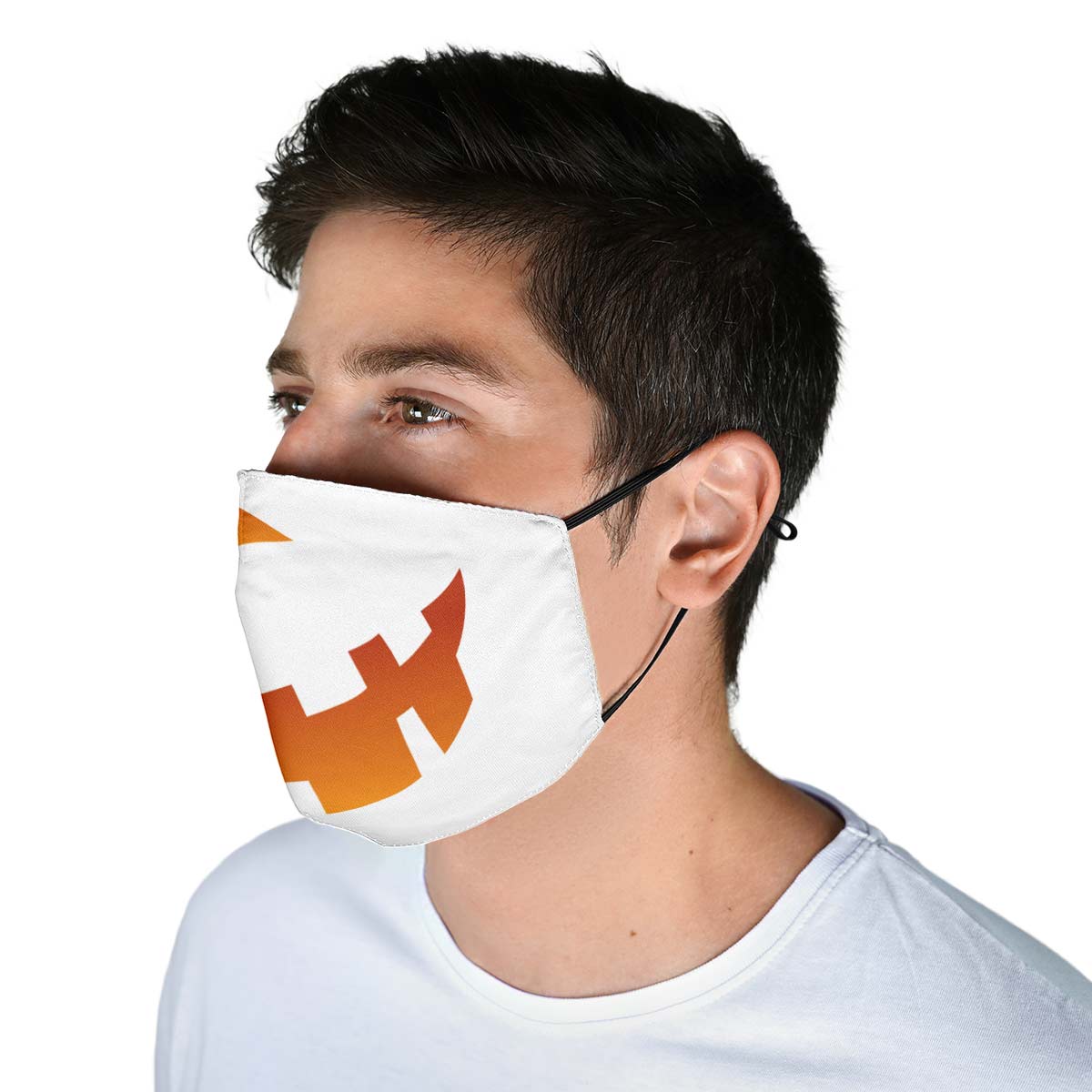 Pumpkin Face Cover