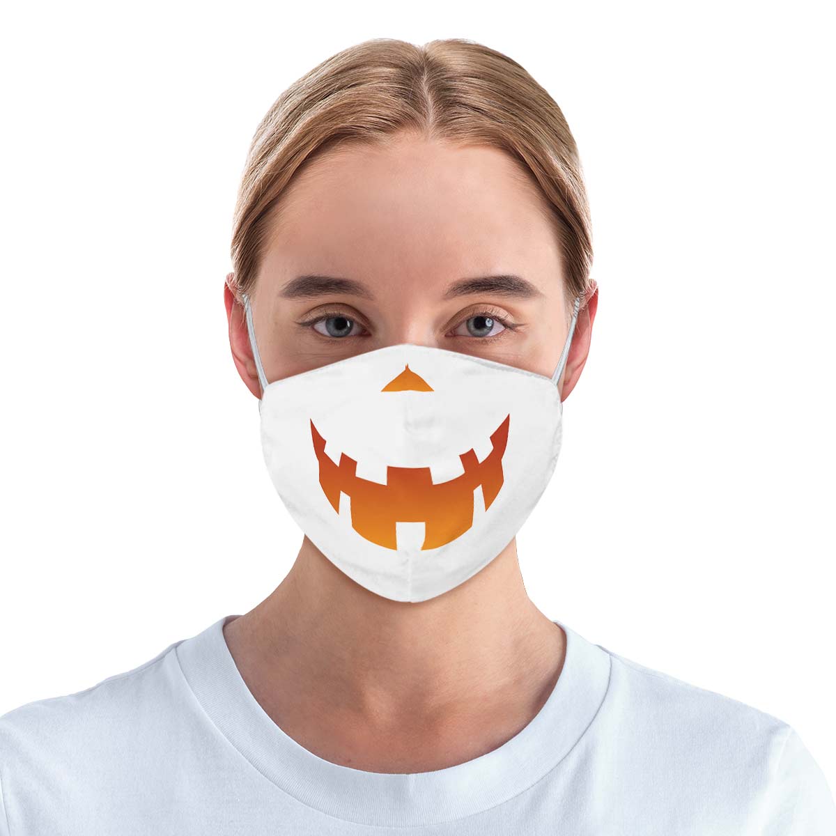 Pumpkin Face Cover