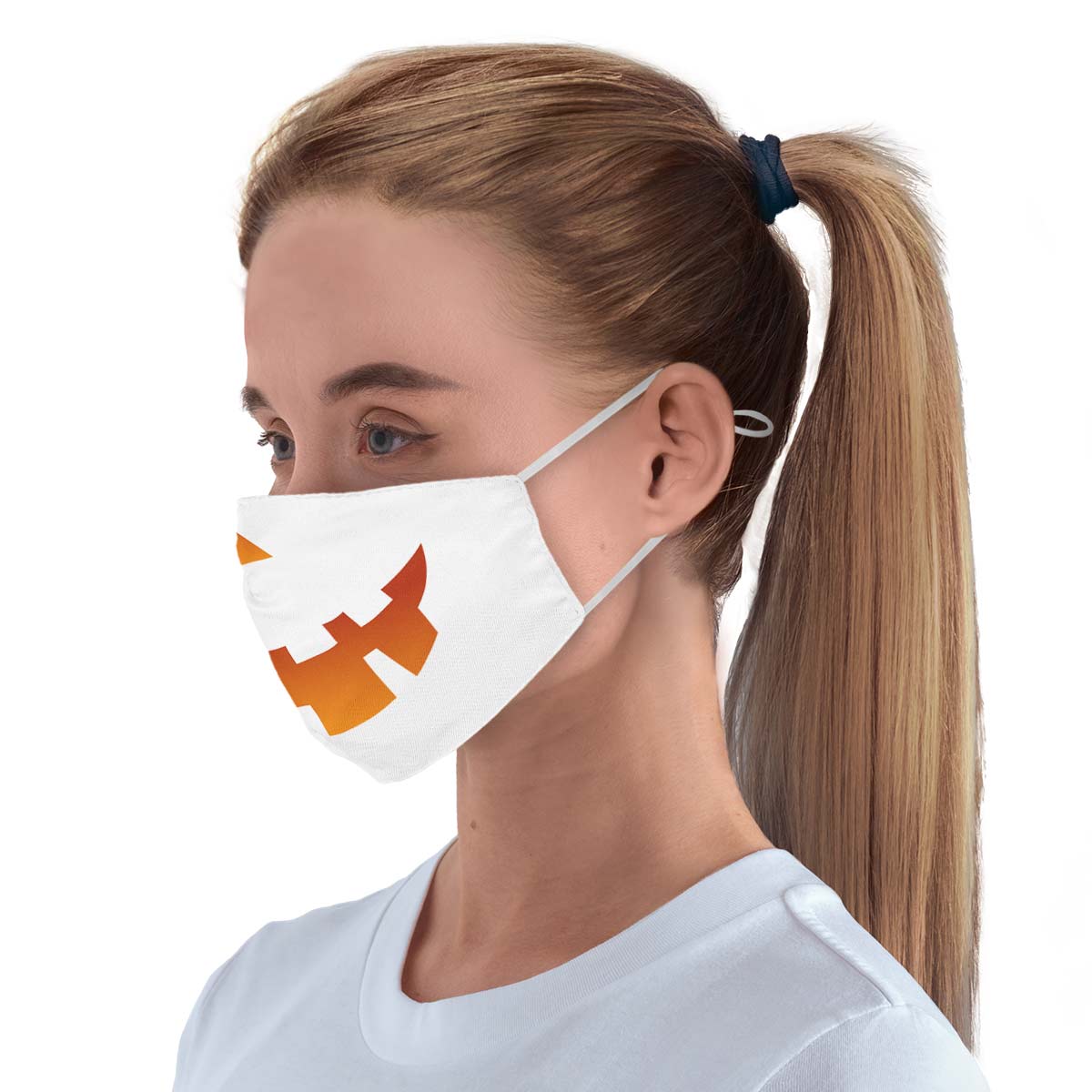 Pumpkin Face Cover
