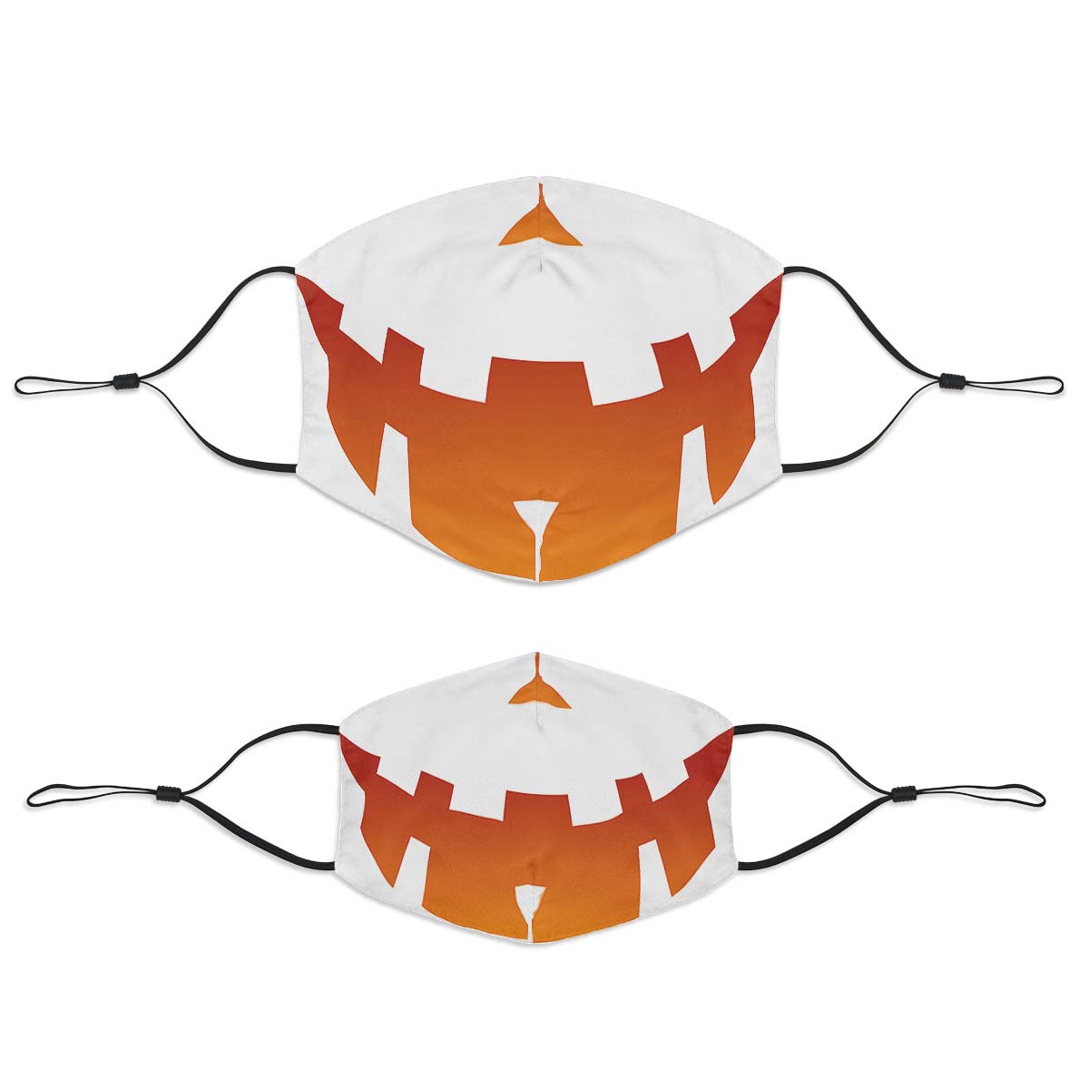 Pumpkin Face Face Cover