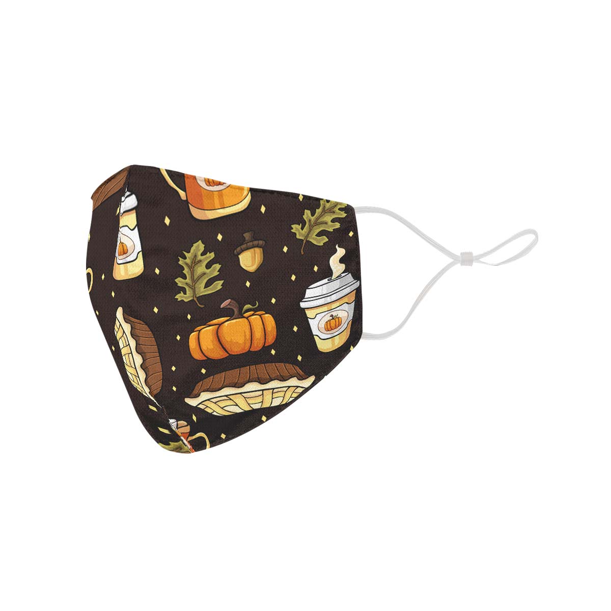 Pumpkin Spice Face Cover