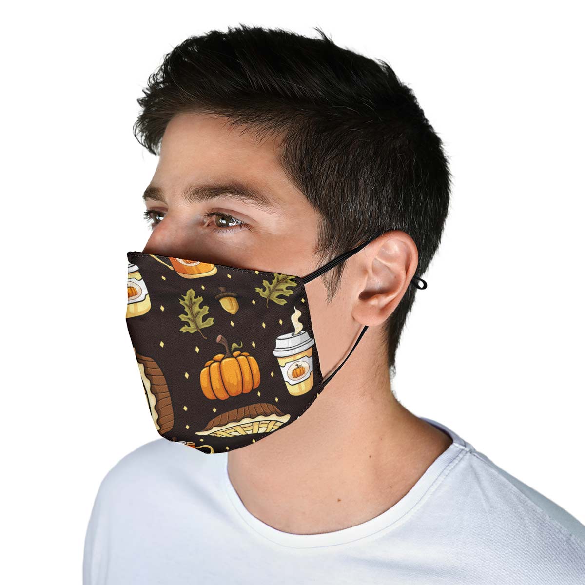 Pumpkin Spice Face Cover