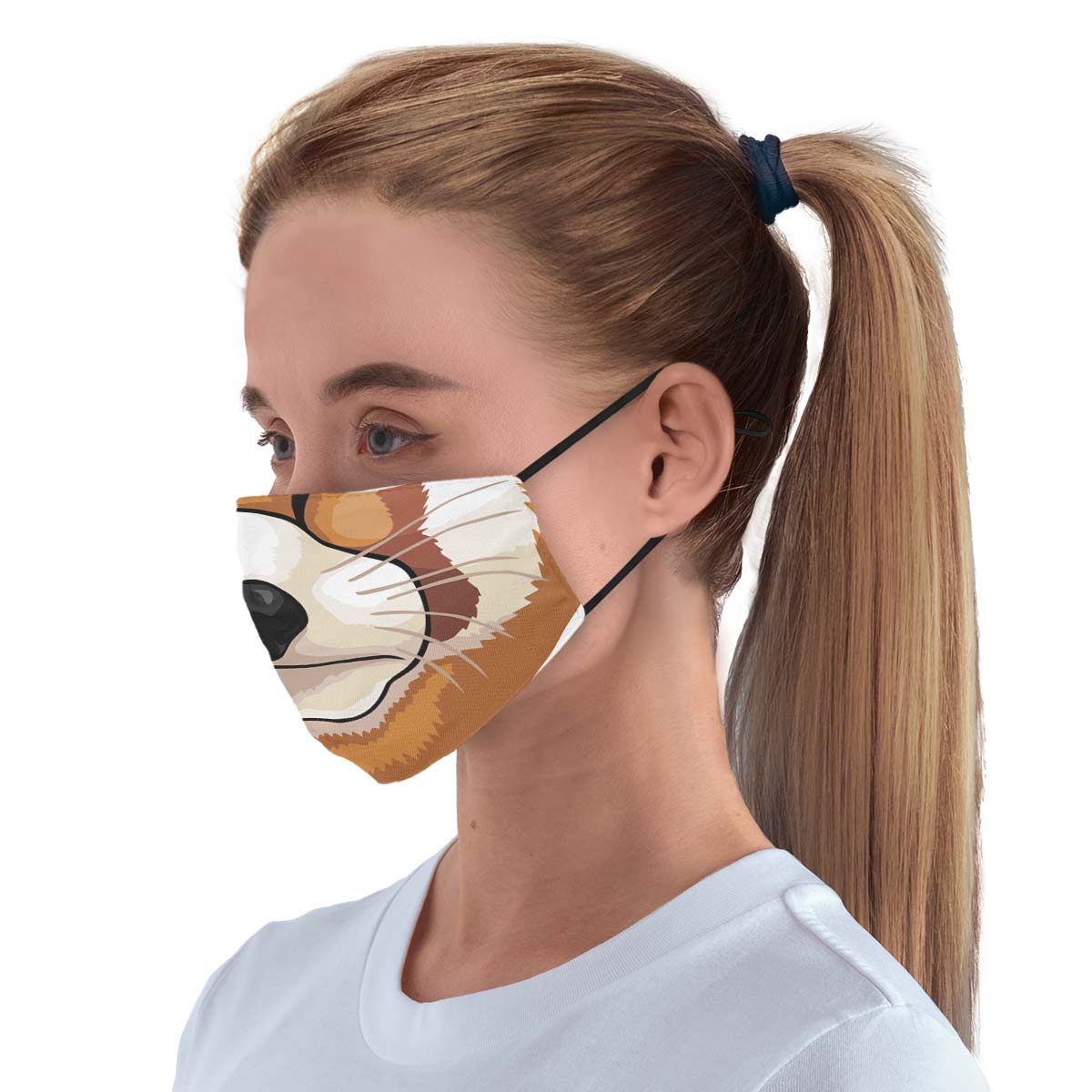 Red Panda Face Cover