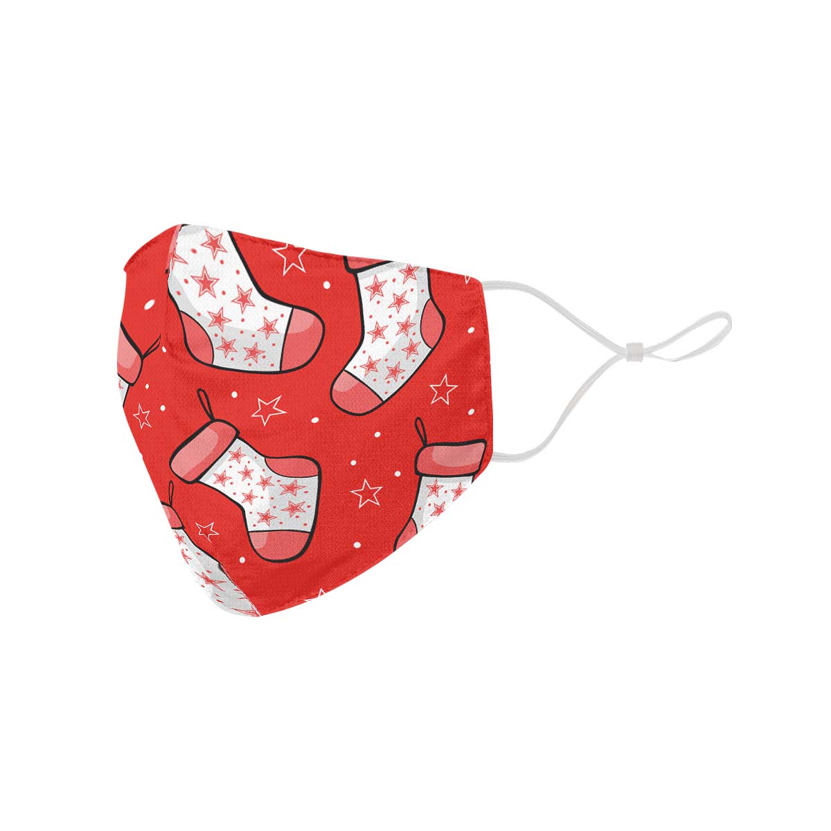 Red Stockings Face Cover
