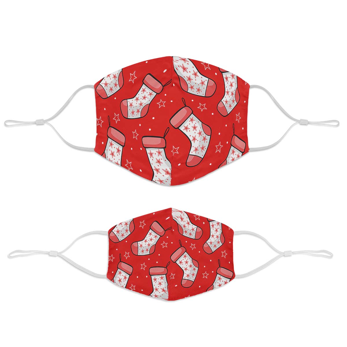 Red Stockings Face Cover