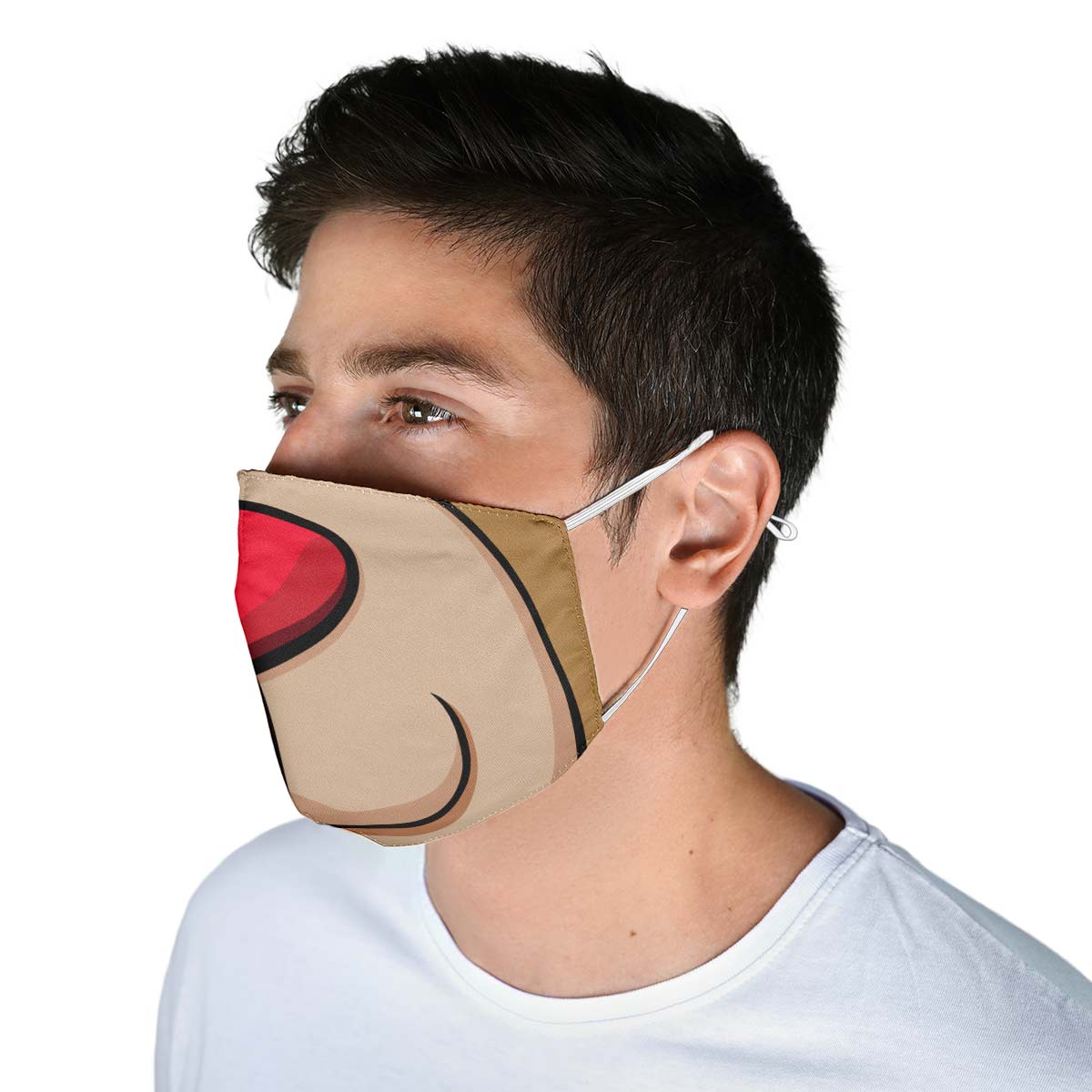 Reindeer Facer Face Cover