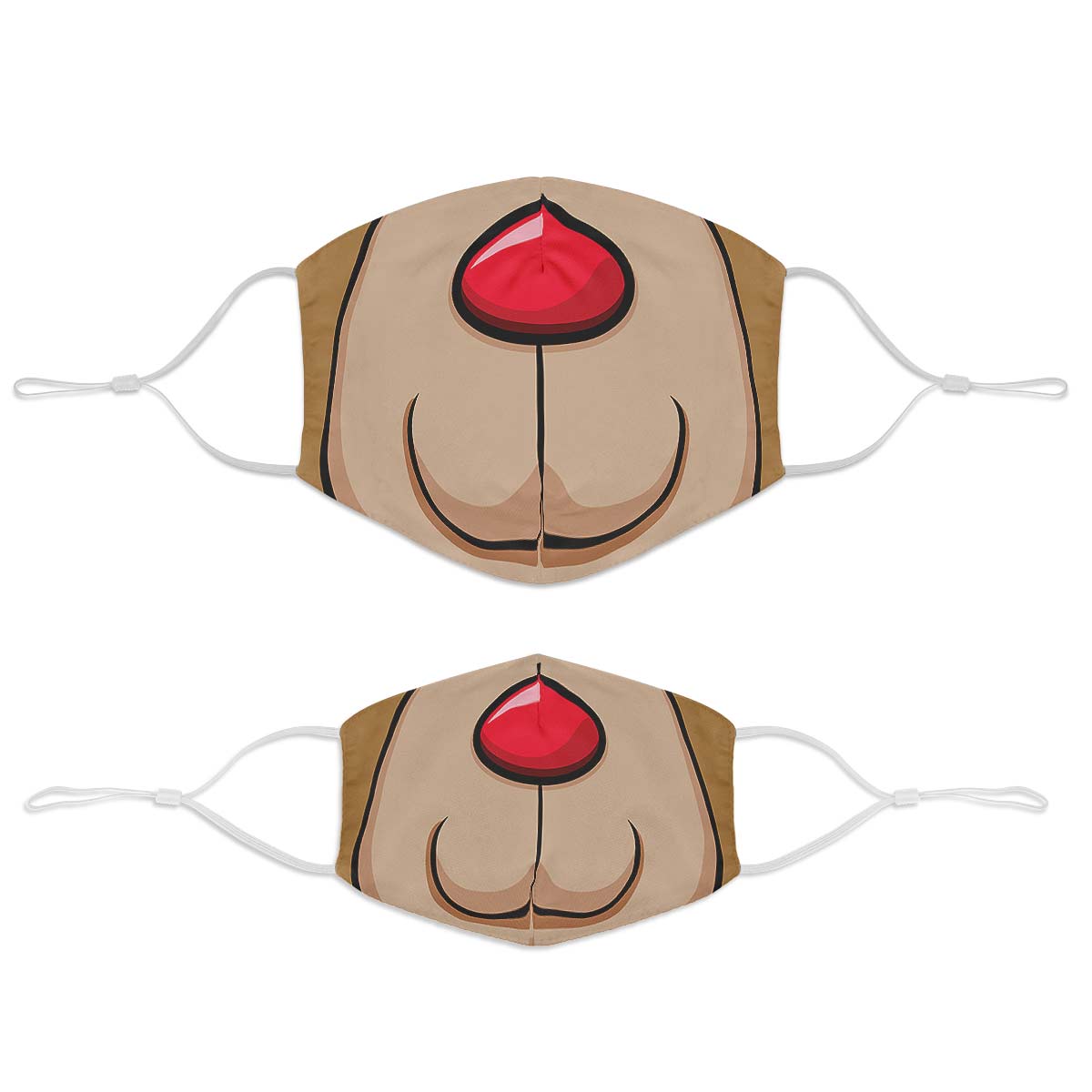 Reindeer Facer Face Cover