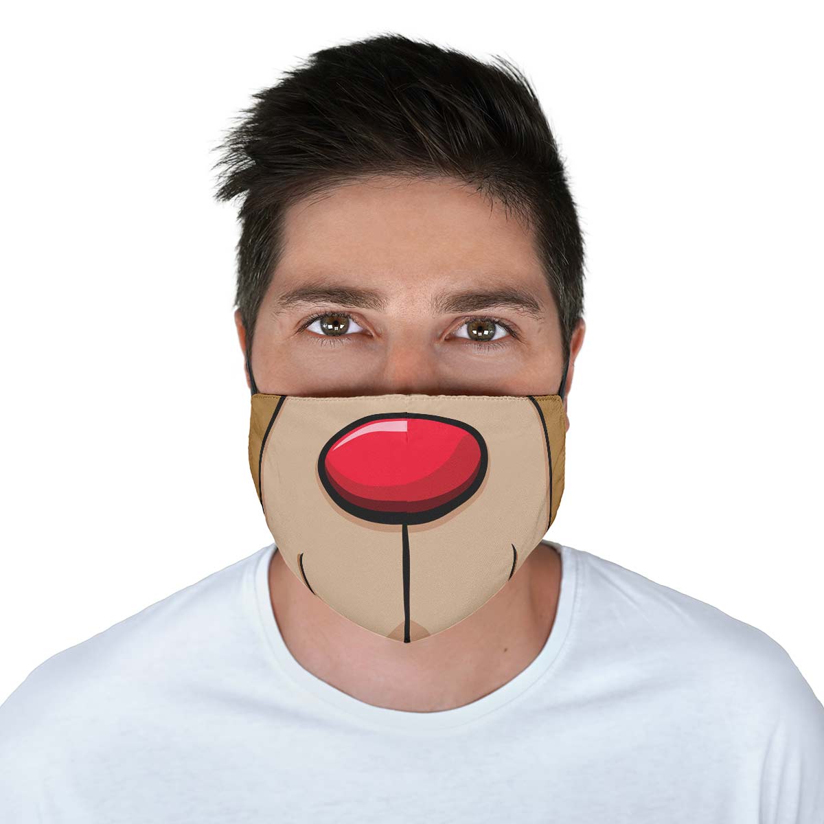 Reindeer Facer Face Cover