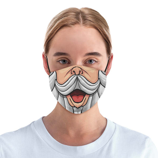 Santa Face Face Cover