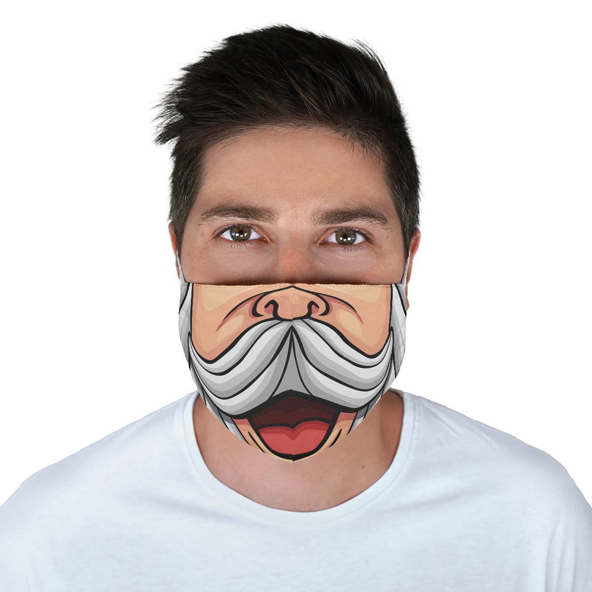 Santa Face Face Cover