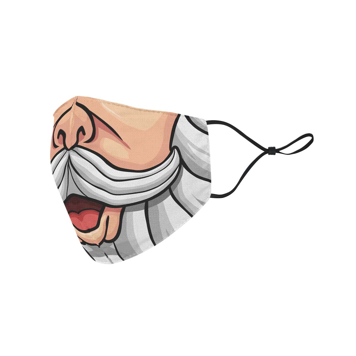 Santa Face Face Cover