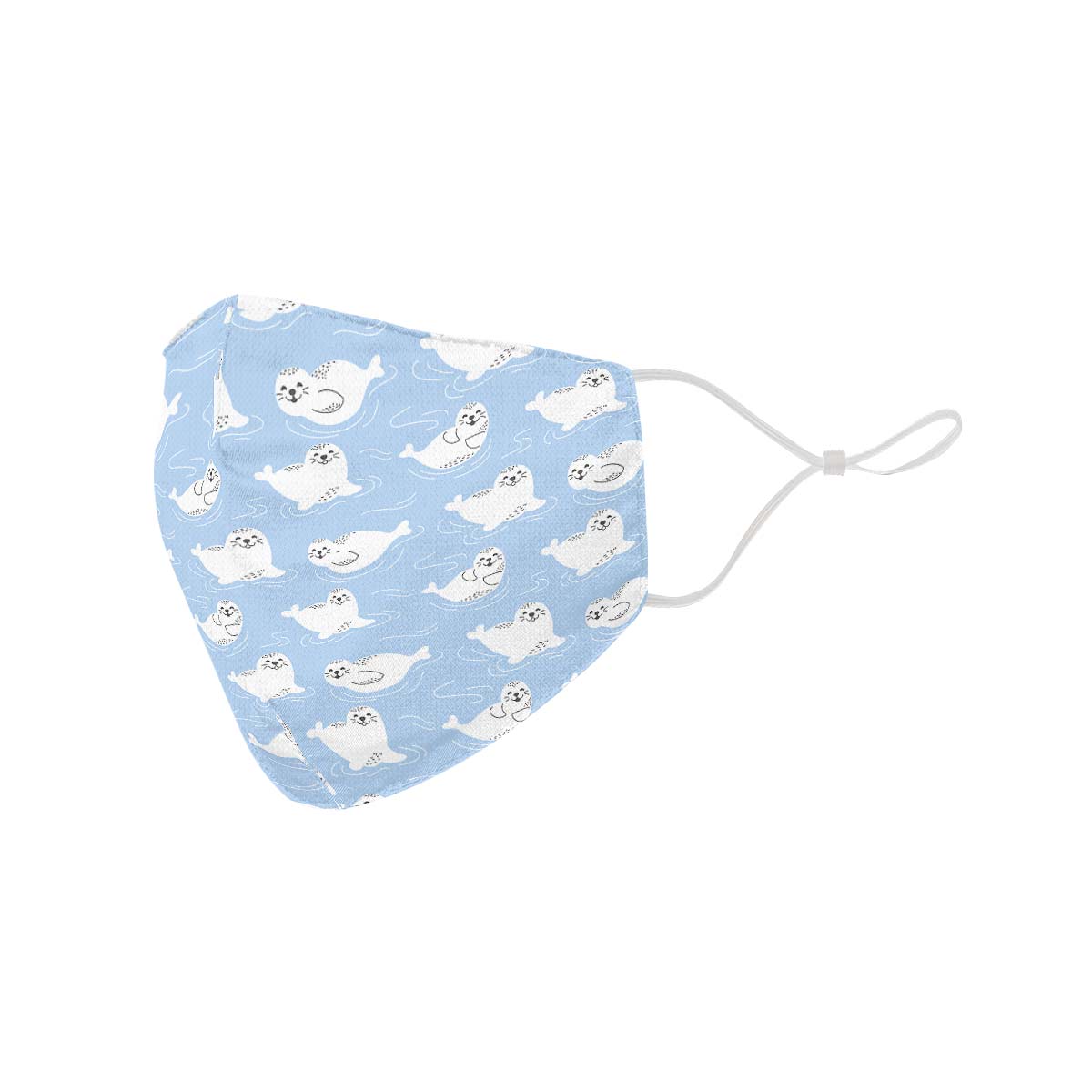 Seal Pattern Face Cover