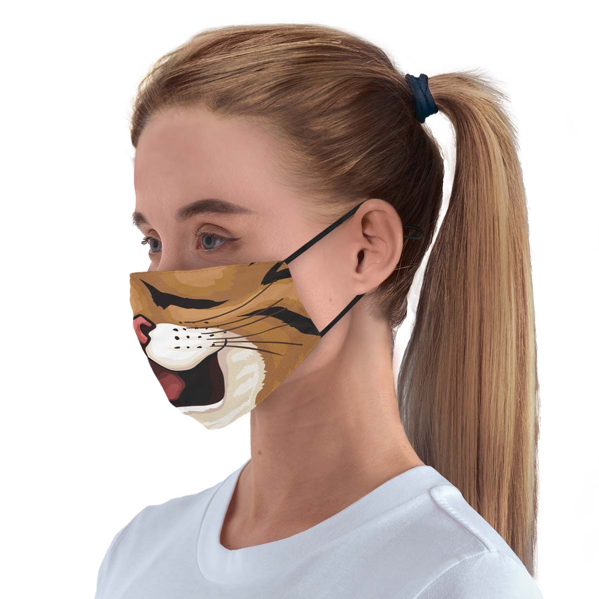 Silly Cat Face Cover