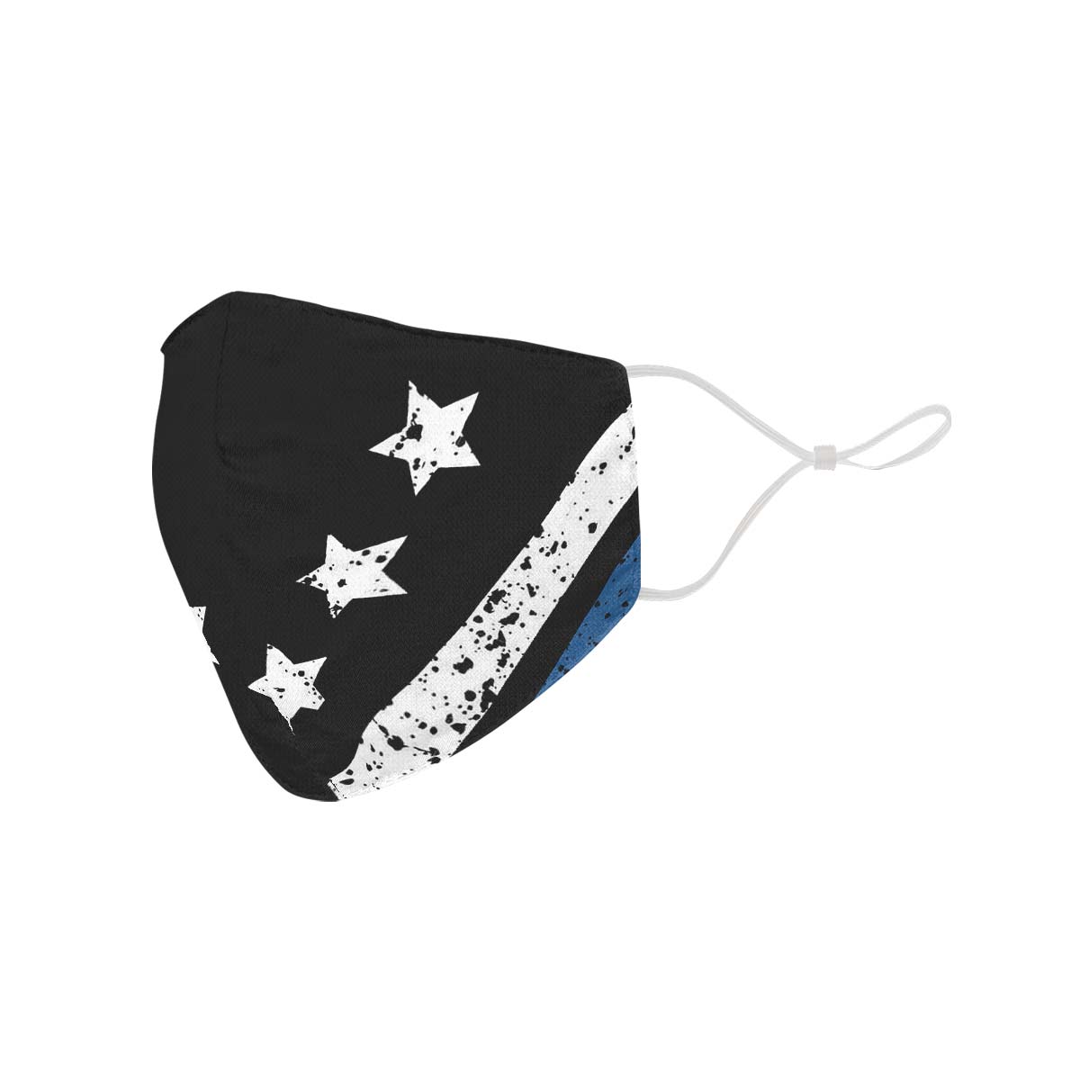 Thin Blue Line Face Cover