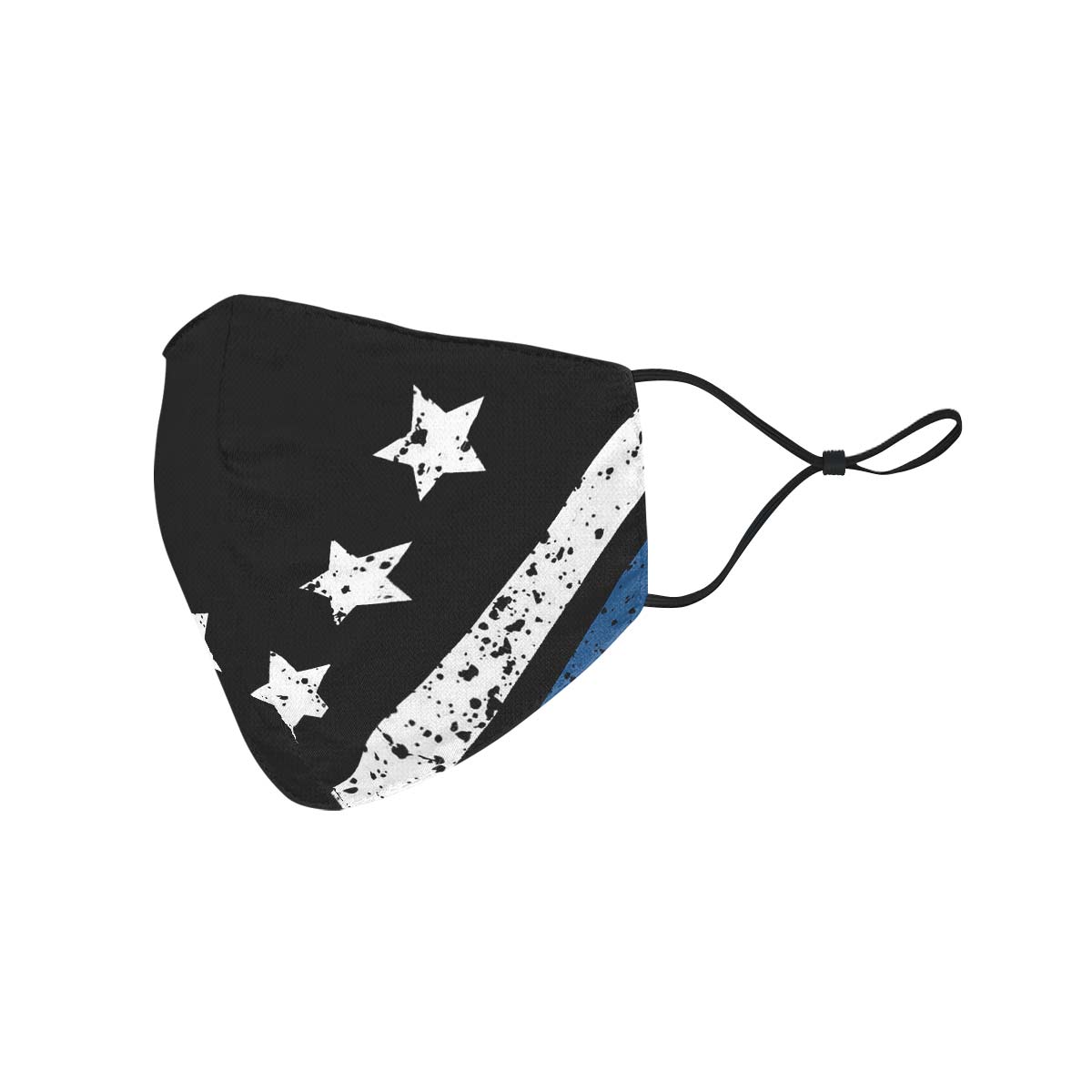 Thin Blue Line Face Cover