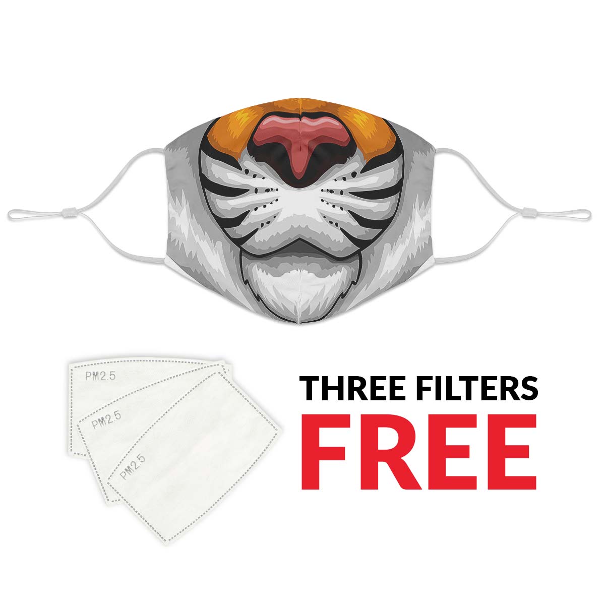 Tiger Face Cover