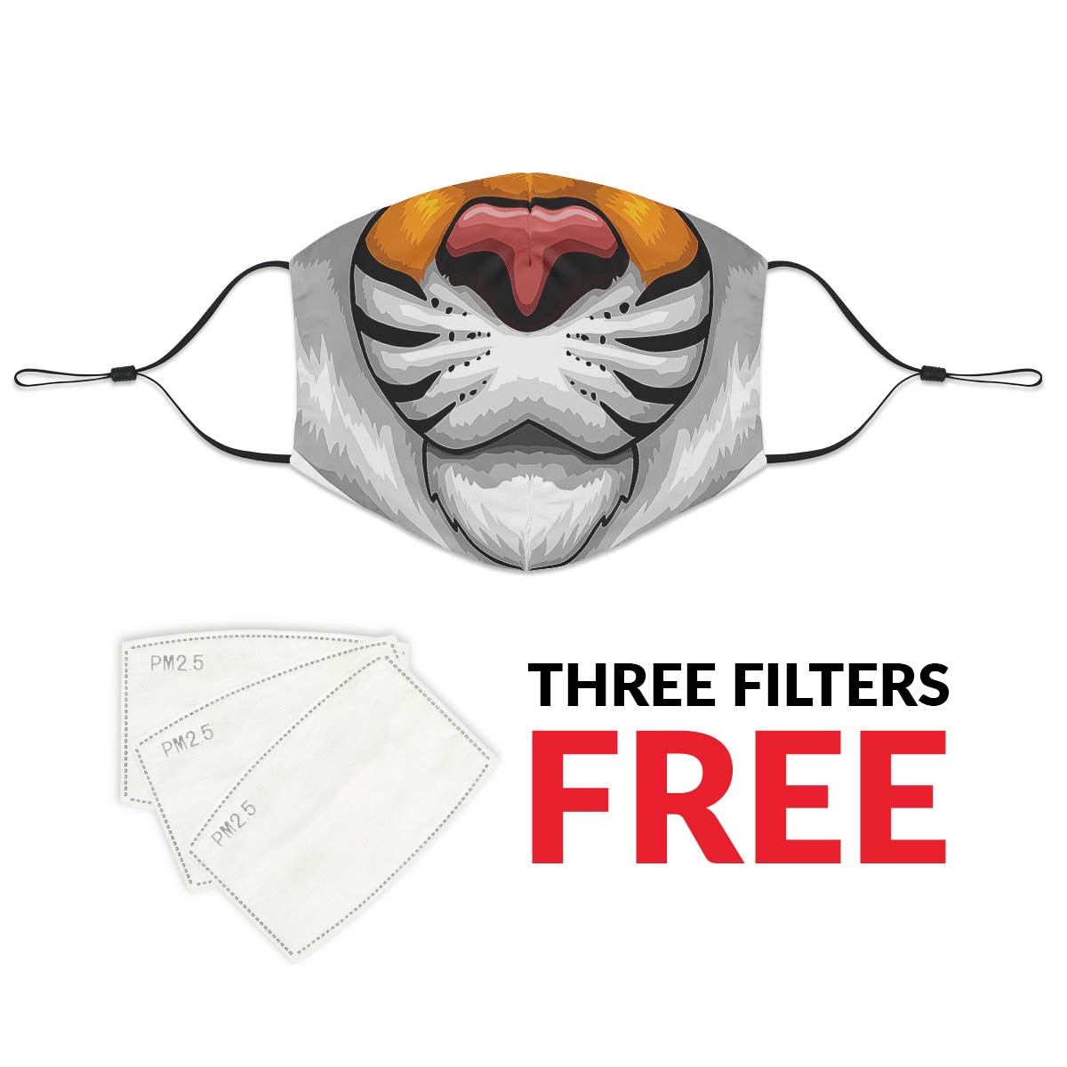 Tiger Face Cover